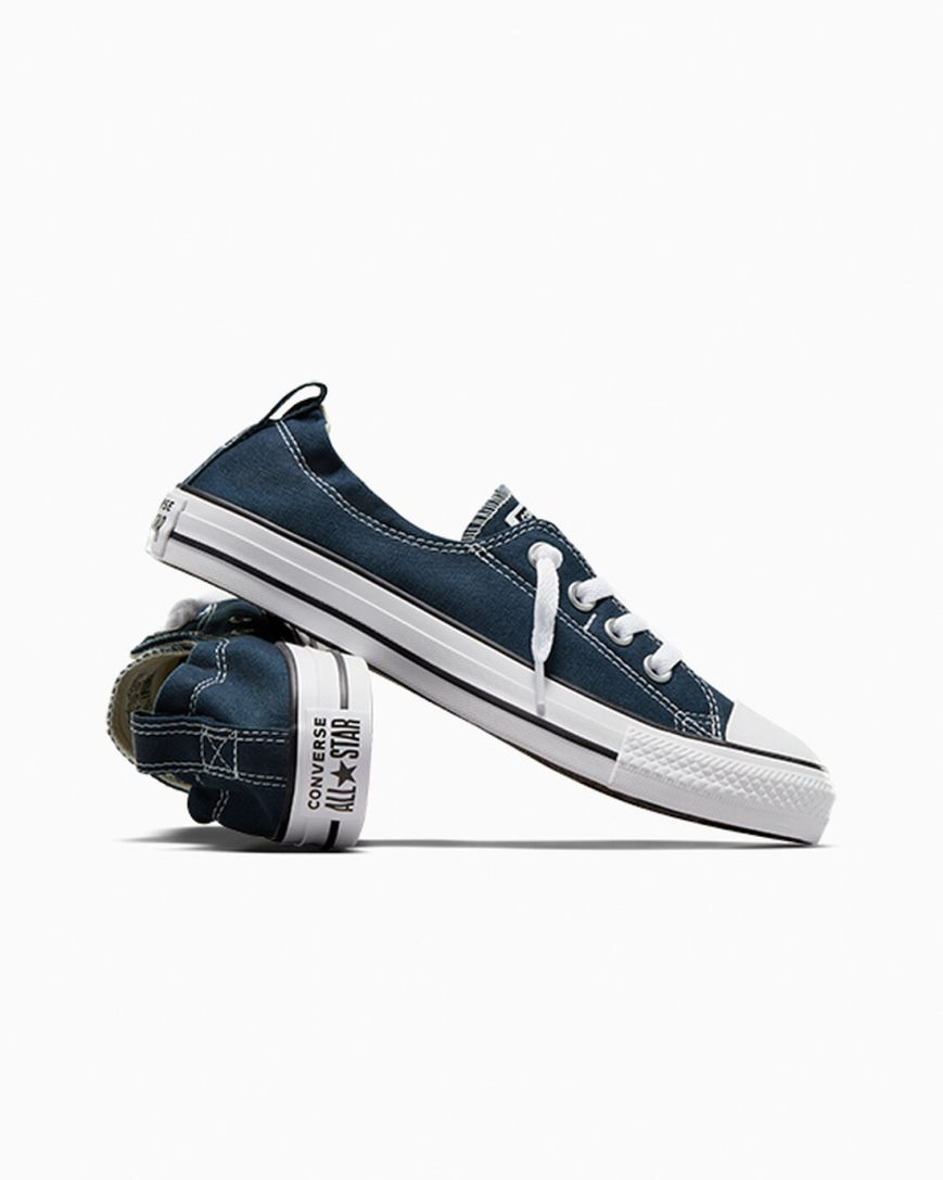 Dámské Boty Slip On Converse Chuck Taylor All Star Shoreline Tmavě Blankyt | CZ 31DXL83